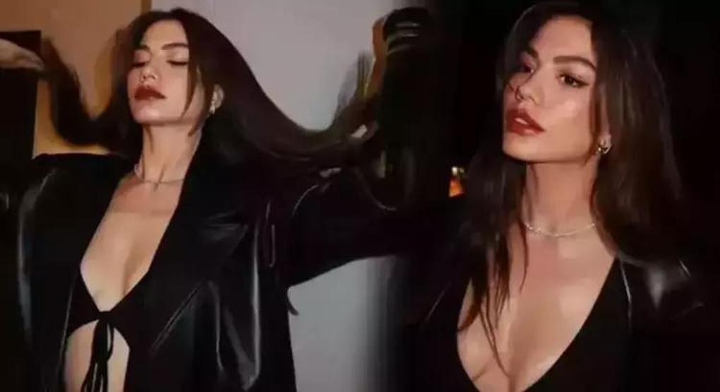 Demet Özdemir’den Siyah Beyaz Pozlar Beğeni Yağmuruna Tutuldu