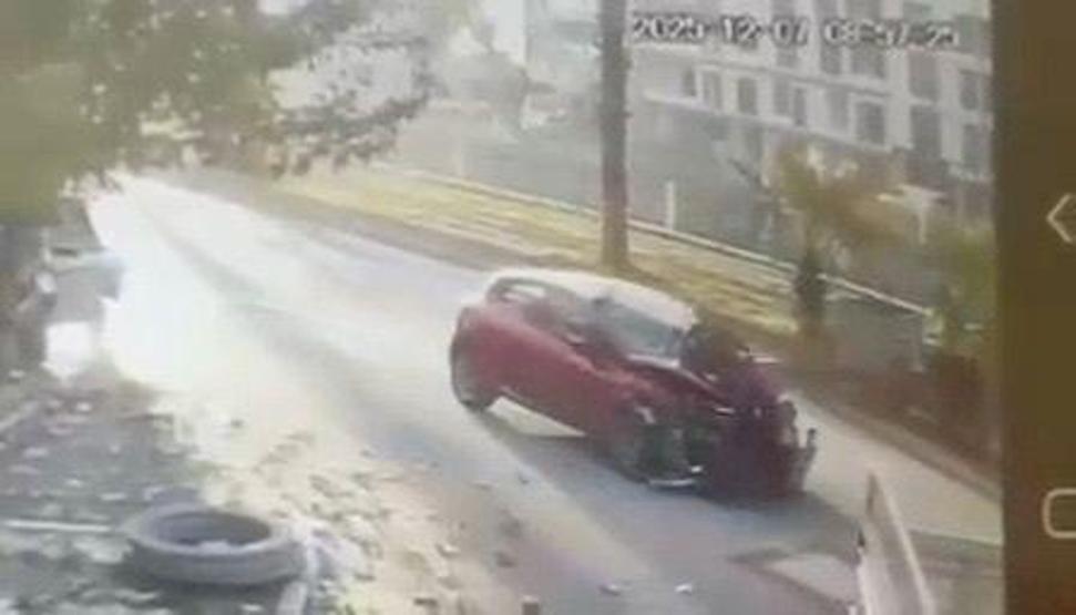 Kaza mı intikam mı Önce çarptı sonra sosyal medyada paylaştı