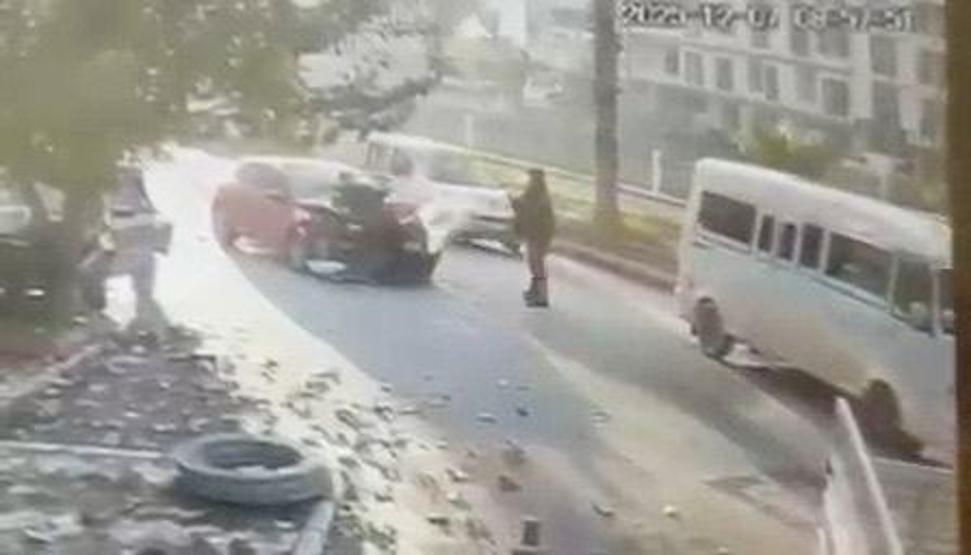 Kaza mı intikam mı Önce çarptı sonra sosyal medyada paylaştı