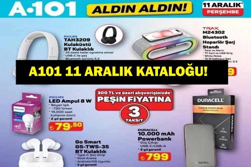 A101 AKTÜEL ÜRÜNLER KATALOĞU 11 ARALIK 2025 | A101de bu hafta neler var Cam çay seti 1.299 TL, motor kaskı 1.899 TL