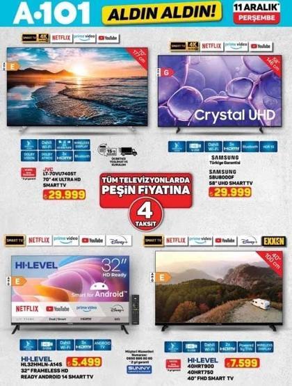 A101 AKTÜEL ÜRÜNLER KATALOĞU 11 ARALIK 2025 | A101de bu hafta neler var Cam çay seti 1.299 TL, motor kaskı 1.899 TL