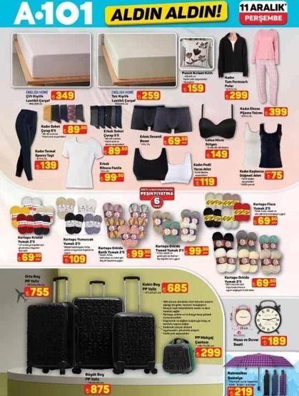 A101 AKTÜEL ÜRÜNLER KATALOĞU 11 ARALIK 2025 | A101de bu hafta neler var Cam çay seti 1.299 TL, motor kaskı 1.899 TL