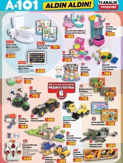 A101 AKTÜEL ÜRÜNLER KATALOĞU 11 ARALIK 2025 | A101de bu hafta neler var Cam çay seti 1.299 TL, motor kaskı 1.899 TL
