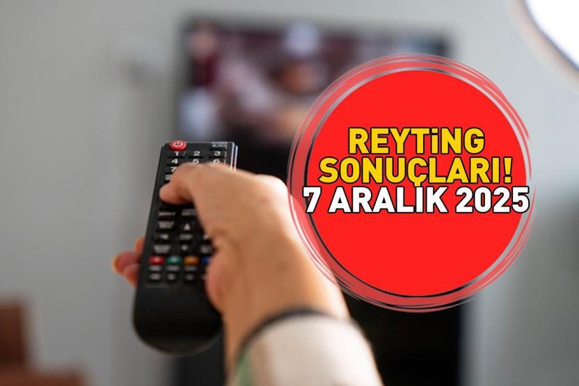 7 ARALIK 2025 REYTİNG SONUÇLARI Reyting sonuçlarında kim birinci oldu MasterChef Türkiye All Star Altın Kupa, Kim Milyoner Olmak İster, Bahar
