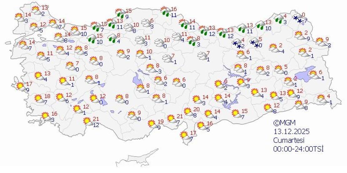 SON DAKİKA HAVA DURUMU HABERLERİ 9 ARALIK 2025 | Ankara, İzmir ve İstanbulda bugün hava nasıl olacak Meteoroloji il il uyardı: Ordu, Mersin, Adana, Hakkari...