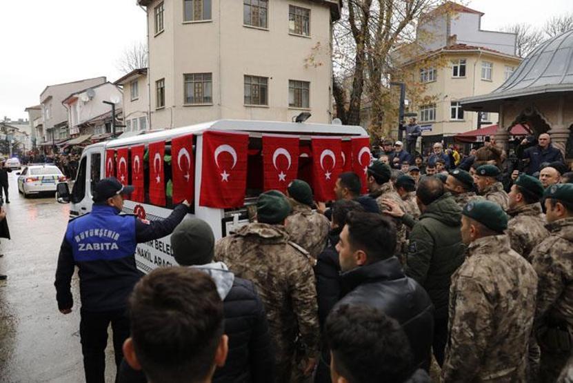 Şehit özel harekat polisine veda
