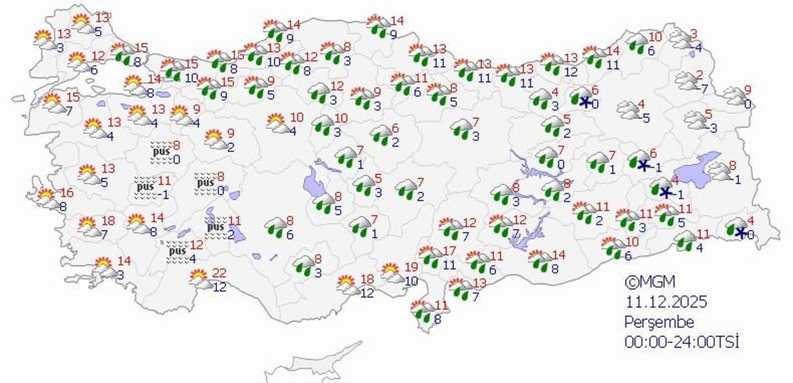 SON DAKİKA HAVA DURUMU HABERLERİ 10 ARALIK 2025 | Bugün hava nasıl olacak Meteorolojiden sağanak ve kar yağışı uyarısı İstanbul, Kocaeli, Sakarya...