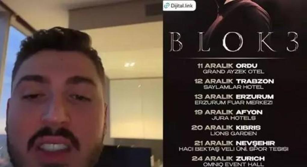 Blok3’ten Müjde Gibi Karar Ünlü rapçi konserlere geri dönüyor