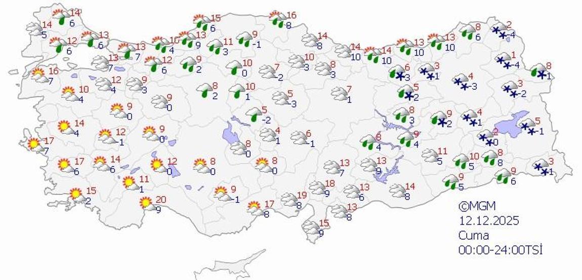 SON DAKİKA HAVA DURUMU HABERLERİ 11 ARALIK 2025 | Bugün hava nasıl olacak Meteorolojiden sağanak uyarısı İstanbul, Ankara, Erzurum, Bolu, Karabük...