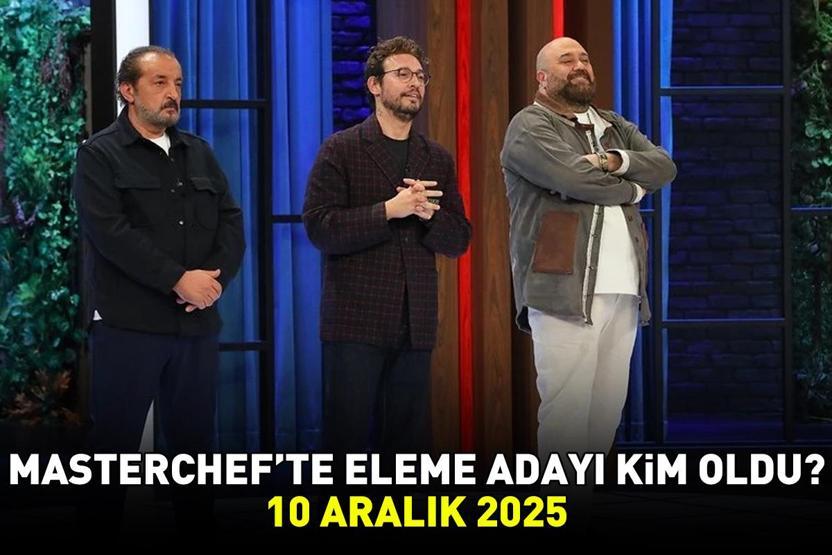MASTERCHEF 3. ELEME ADAYI 10 ARALIK 2025 | MasterChef Altın Kupa eleme adayı kim oldu, dokunulmazlık oyununu hangi takım kazandı