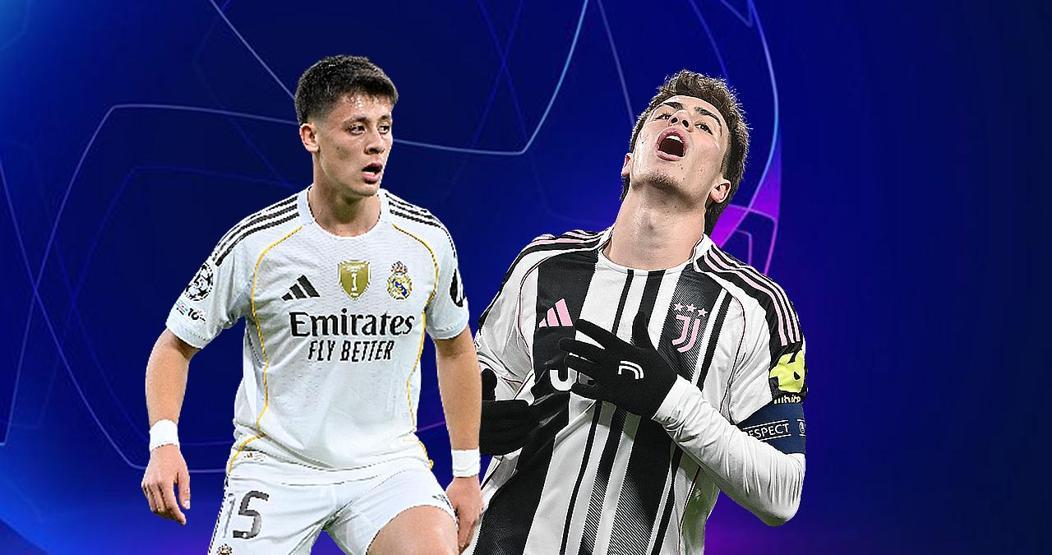 Arda Güler ve Kenan Yıldız sahnede Şampiyonlar Ligi maç özetleri...