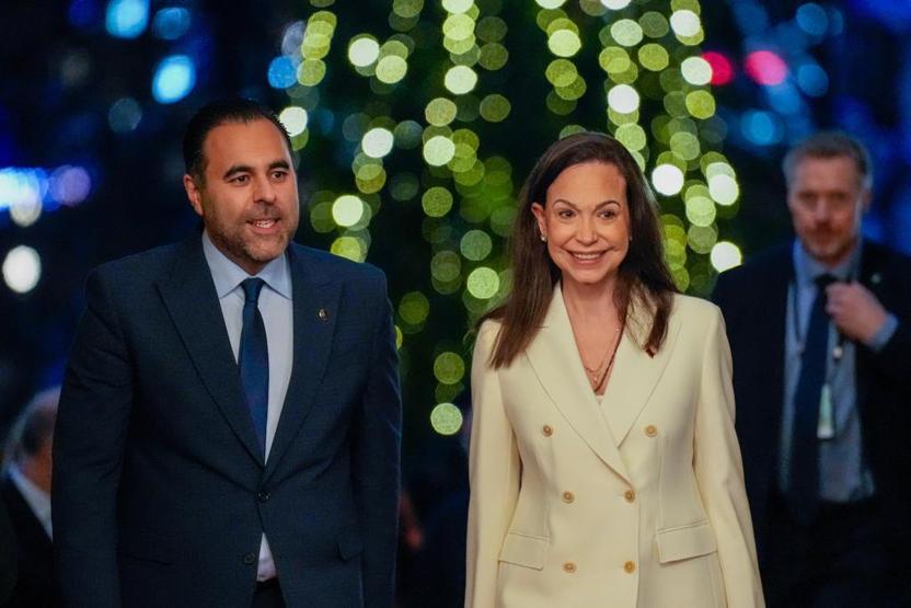 Machado Oslo’da: Aylar sonra ilk görüntü Film gibi yolculuk: ABD yardım etmiş...