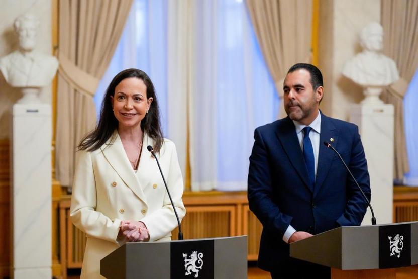 Machado Oslo’da: Aylar sonra ilk görüntü Film gibi yolculuk: ABD yardım etmiş...