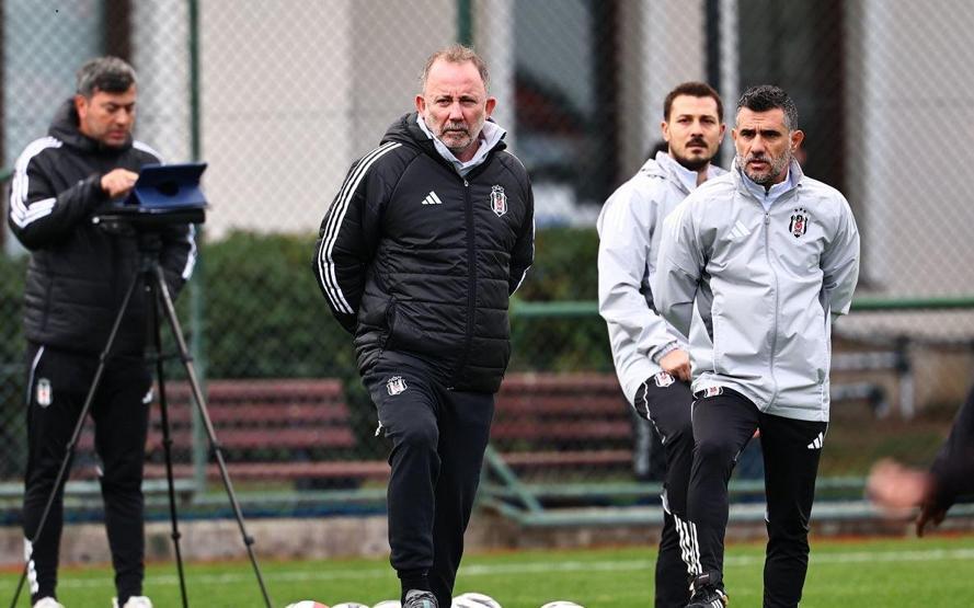 Beşiktaş’ta Trabzonspor mesaisi sürüyor