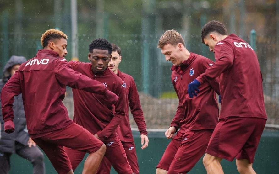 Trabzonspor, Beşiktaş maçına hazırlanıyor