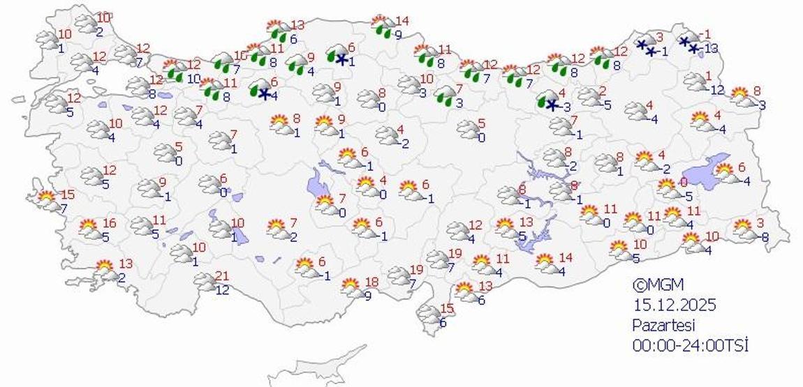 SON DAKİKA HAVA DURUMU HABERLERİ 12 ARALIK 2025 | İstanbulda bugün hava nasıl olacak Meteorolojiden sağanak uyarısı: Ankara, Çankırı, Yozgat, Bingöl...