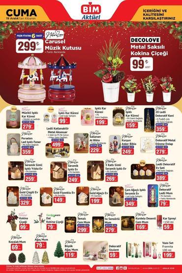 BİM AKTÜEL ÜRÜNLER KATALOĞU 19 ARALIK 2025 | BİM aktüel kataloğundaki indirimli ürünler neler Şömine görünümlü elektrikli ısıtıcı 3.990 TL