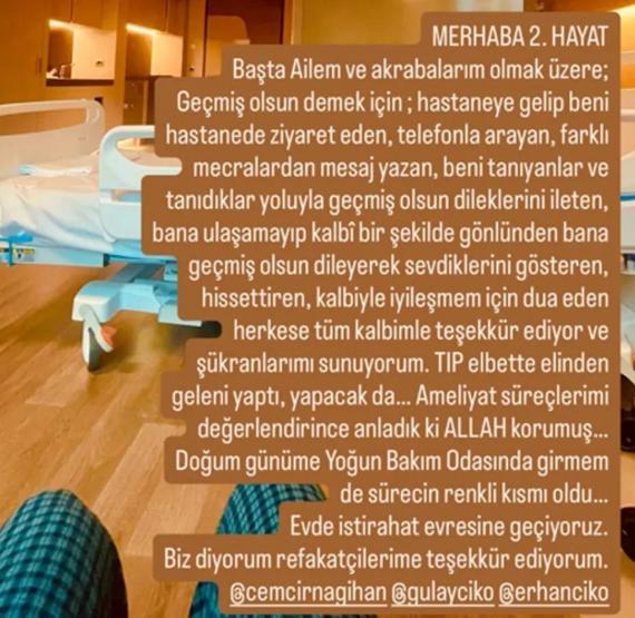 Murat Cemcir Ölümden Döndü: Hastane Odasından İlk Açıklaması Geldi