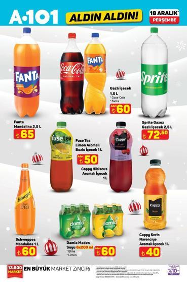 A101 18 ARALIK AKTÜEL ÜRÜNLER KATALOĞU A101de gelecek hafta neler var Televizyon, beyaz eşya, cep telefonu...