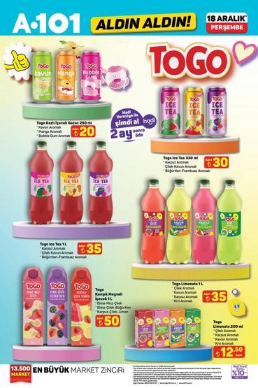 A101 18 ARALIK AKTÜEL ÜRÜNLER KATALOĞU A101de gelecek hafta neler var Televizyon, beyaz eşya, cep telefonu...