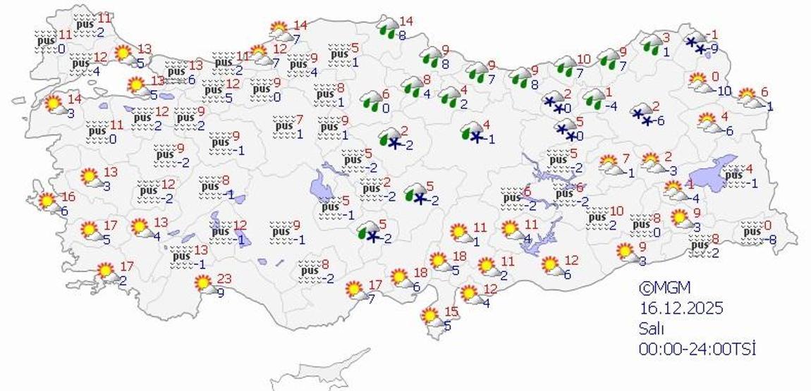 SON DAKİKA HAVA DURUMU HABERLERİ 13 ARALIK 2025 | Ankara, İzmir ve İstanbulda bugün hava nasıl olacak Meteorolojiden o iller için karla karışık yağmur uyarısı