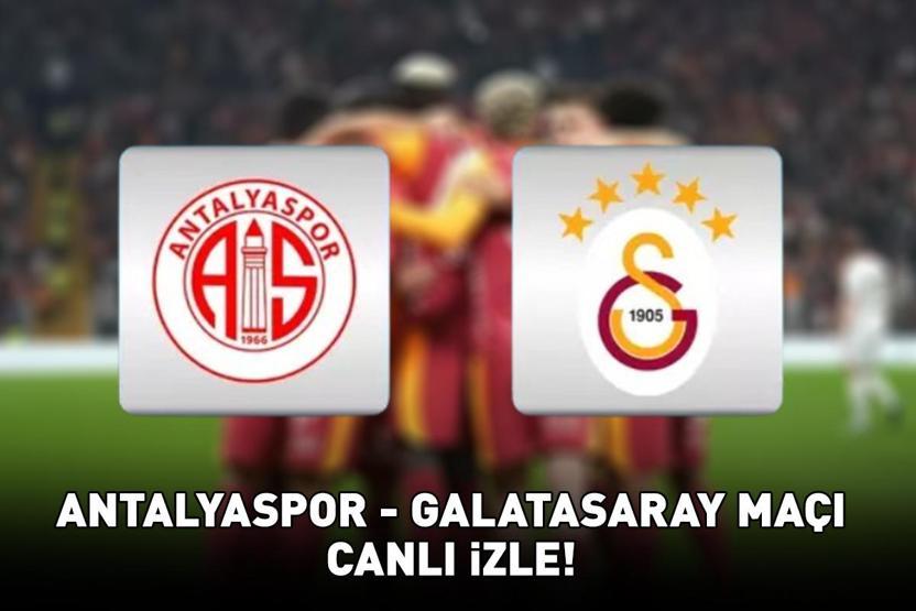 ANTALYASPOR - GALATASARAY MAÇI CANLI İZLE BEIN SPORTS 1 ŞİFRESİZ | Süper Lig beIN Sports 1 Antalyaspor - Galatasaray maçı canlı yayın bilgileri
