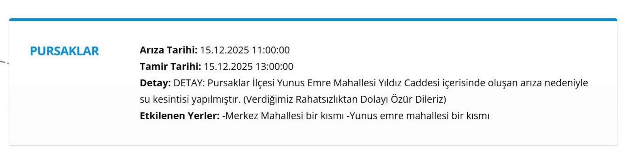 15 ARALIK ASKİ ANKARA SU KESİNTİSİ Ankara Su Kesintisi Hangi İlçelerde, Saat Kaçta Olacak Mamak’tan Etimesgut’a Detaylı Liste...