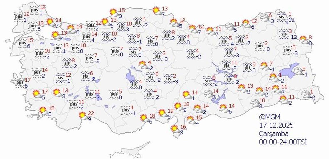 SON DAKİKA HAVA DURUMU HABERLERİ 16 ARALIK 2025 | Ankara, İzmir ve İstanbulda bugün hava nasıl olacak Meteorolojiden o iller için karla karışık yağmur uyarısı