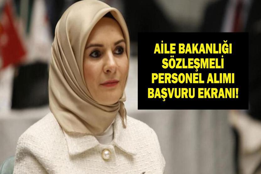 AİLE BAKANLIĞI 3000 PERSONEL ALIMI : Aile ve Sosyal Hizmetler Bakanlığı sözleşmeli personel alımı başvuruları başladı Başvuru şartları neler kariyerkapisi.gov.tr başvuru ekranı...