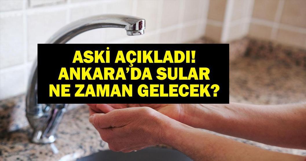 16 ARALIK ASKİ ANKARA SU KESİNTİSİ Ankara Su Kesintisi Hangi İlçelerde, Saat Kaçta Olacak Mamak’tan Etimesgut’a Detaylı Liste...
