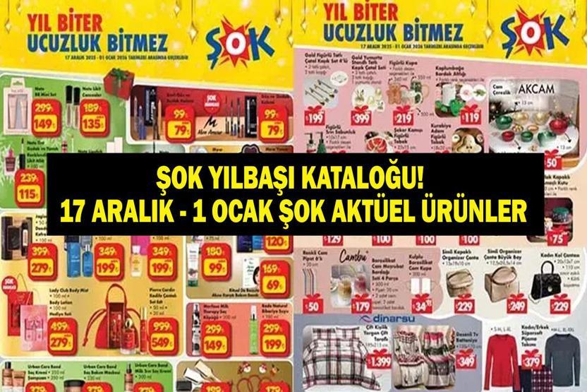 ŞOK Aktüel Ürünler 17 Aralık - 1 Ocak Listesi: ŞOK Yılbaşı Kataloğu Yayında Monopoly, Ledli Kar Küresi, Eğlenceli Oyunlar ve Dekoratif Ürünler Sizleri Bekliyor