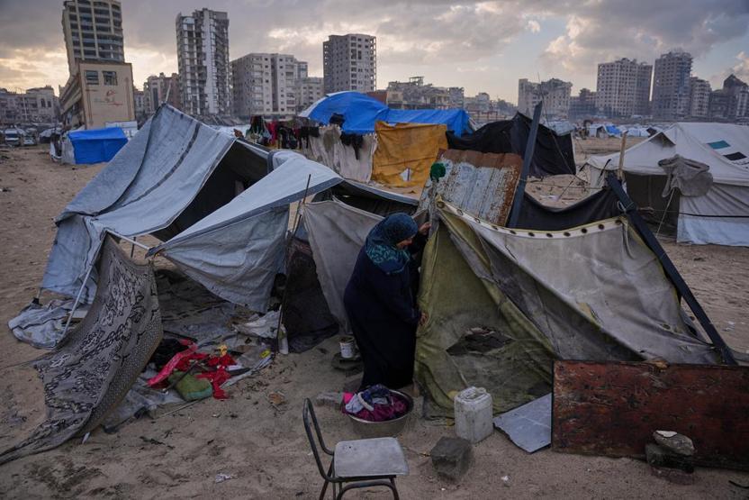 Gazzede ölümün soğuk yüzü: Sert kış şartları 17 can aldı