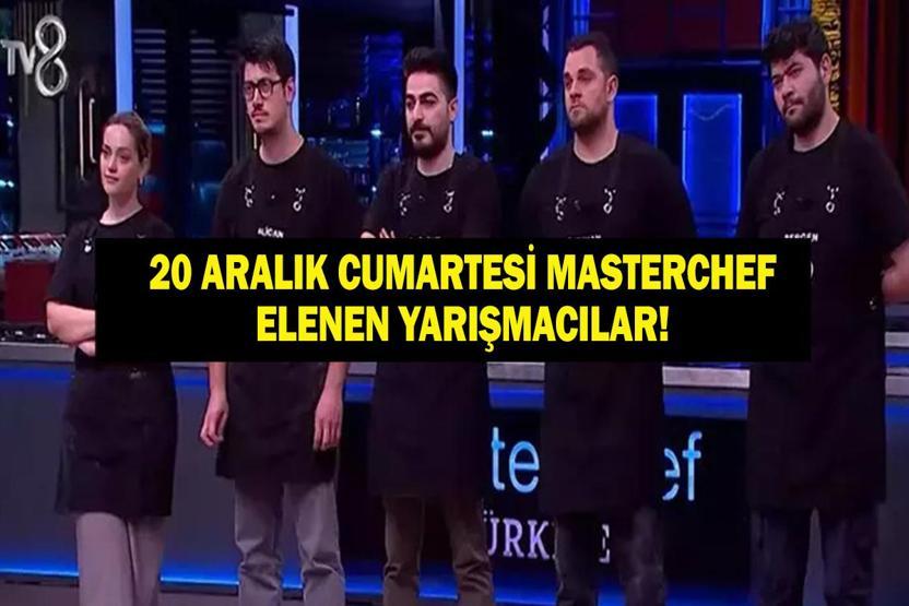 MASTERCHEF ELENEN İSİMLER 20 ARALIK: MasterChef Türkiye Altın Kupada kim elendi, kim gitti 20 Aralık 2025 İki yarışmacı veda etti