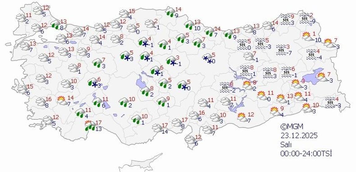 SON DAKİKA HAVA DURUMU HABERLERİ 22 ARALIK 2025 | Bugün hava nasıl olacak Meteorolojiden sağanak uyarısı İstanbul, Kocaeli, Sakarya, Bilecik, Kırklareli...