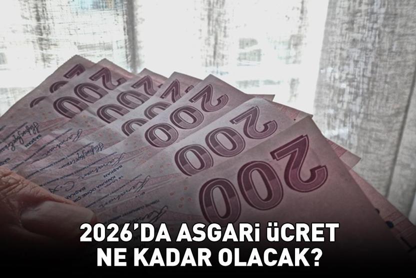 ASGARİ ÜCRET 2026 YÜZDE 20, 30, 40 ZAM SENARYOLARI Milyonların gözü bu haberde 2026da asgari ücret ne kadar olacak, ne zaman açıklanır, yüzde kaç zam gelir