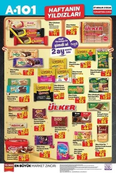 31 ARALIK 2025 A101 KATALOĞU | 30’lu bulaşık makinesi kapsülü 239 TL, 1 kilo siyah çay 269 TL A101de bu hafta neler indirimde