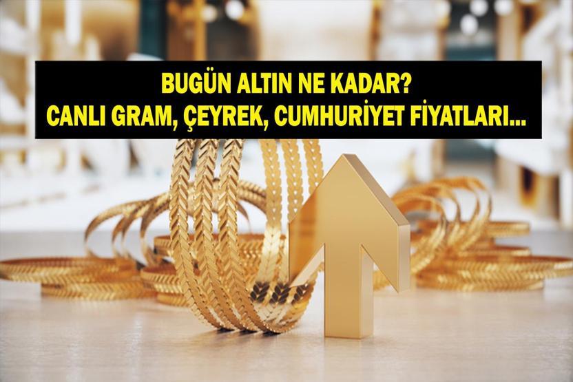 29 ARALIK 2025 CANLI ALTIN FİYATLARI: Gram Altın Ne Kadar Çeyrek Altın, Yarım Altın, Cumhuriyet Altını Ne Kadar 29 Aralık Pazartesi Canlı Altın Kuru...