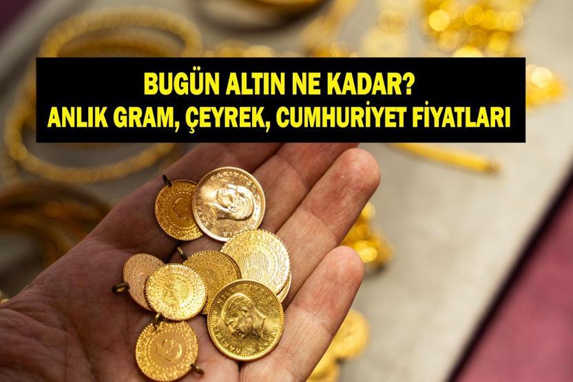 30 ARALIK 2025 CANLI ALTIN FİYATLARI: Gram Altın Ne Kadar Çeyrek Altın, Yarım Altın, Cumhuriyet Altını Ne Kadar 30 Aralık Salı Canlı Altın Kuru...