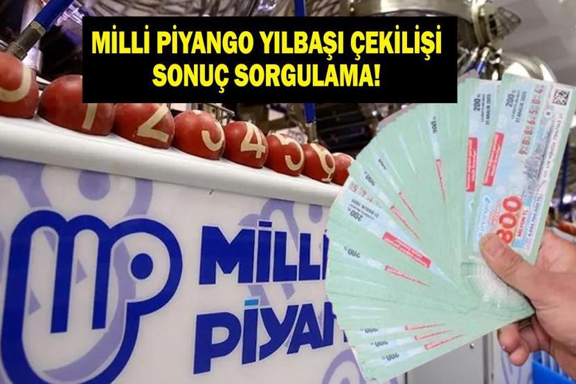 Milli piyango yılbaşı özel çekilişi sonuçları belli olmaya başladı 2026 Milli Piyango sonuçları sorgulama ekranı CNN TÜRKte