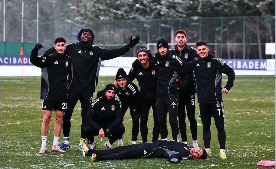 Beşiktaş’ta ikinci yarı mesaisi başladı