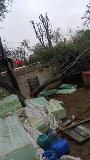 MEGAKENT İSTANBULU FIRTINA VURDU Çatılardan parçalar koptu, ağaçlar devrildi
