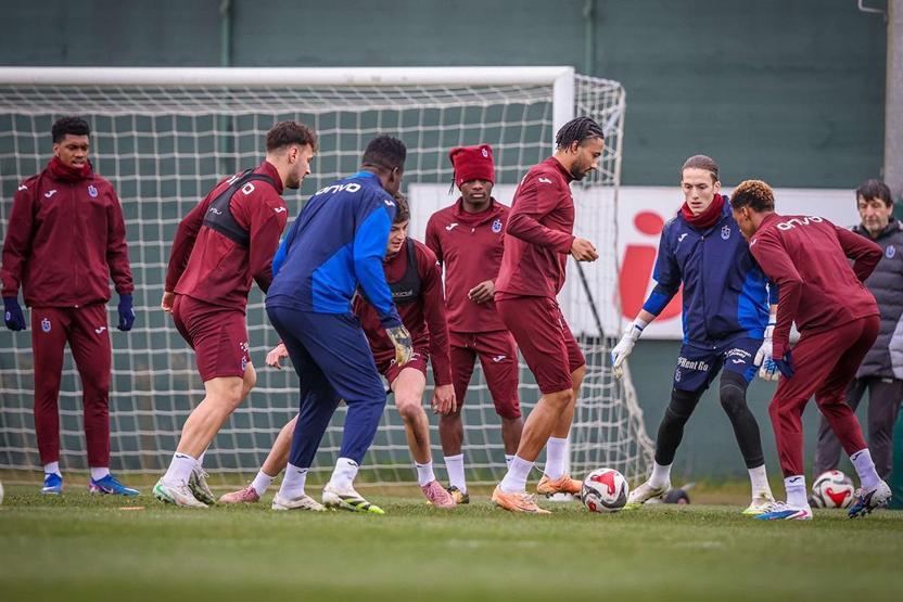 Trabzonspor, Ziraat Türkiye Kupası’na hazırlanıyor İstanbulspor…