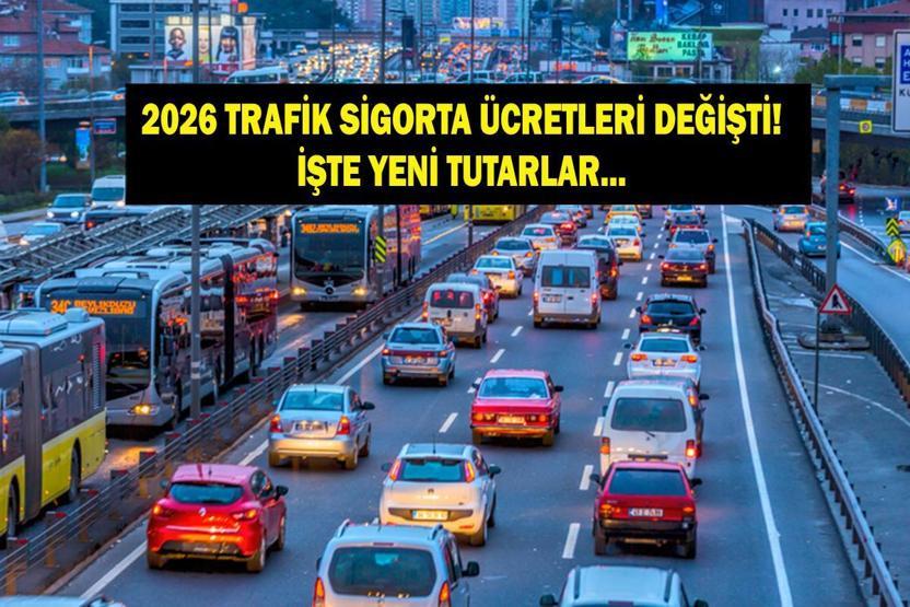 TRAFİK SİGORTASI 2026 ÜCRETLERİ: Araç Sahipleri Dikkat 2026 araç trafik sigortası ne kadar oldu En düşük ve en yüksek zorunlu trafik sigortası ücretleri ne kadar İşte güncel rakamlar...