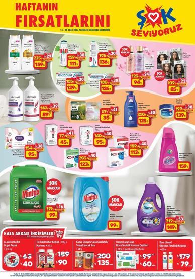 ŞOK 14-20 Ocak kataloğu yayınlandı ŞOKa Anne - Bebek Ürünleri Geliyor