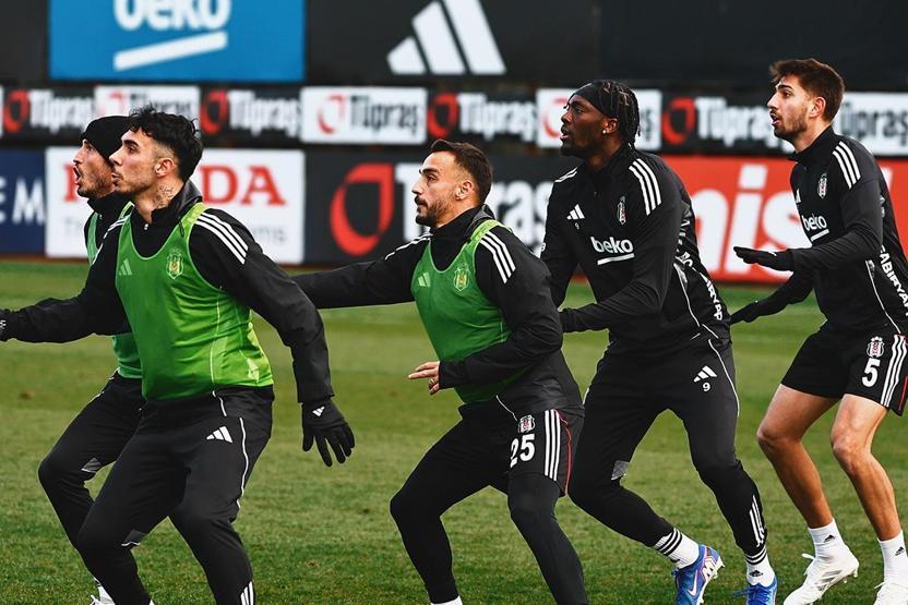 Beşiktaş’ta kupa mesaisi sürüyor