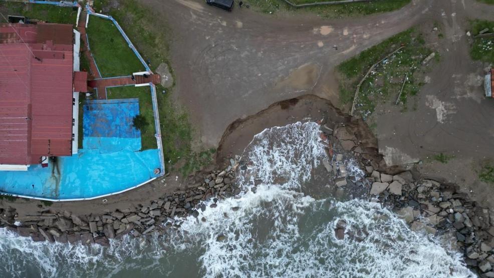Sakaryada korkutan görüntü Deniz yola çıktı