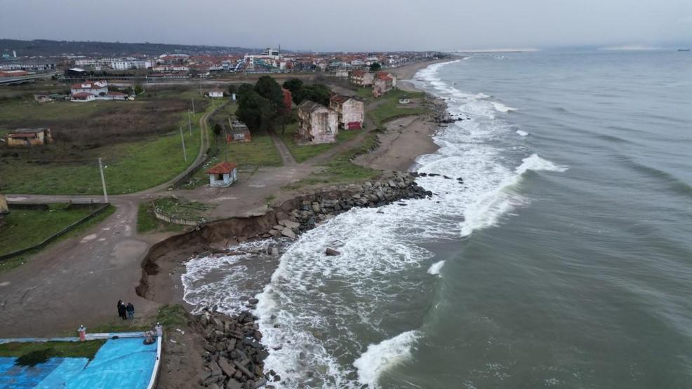 Sakaryada korkutan görüntü Deniz yola çıktı