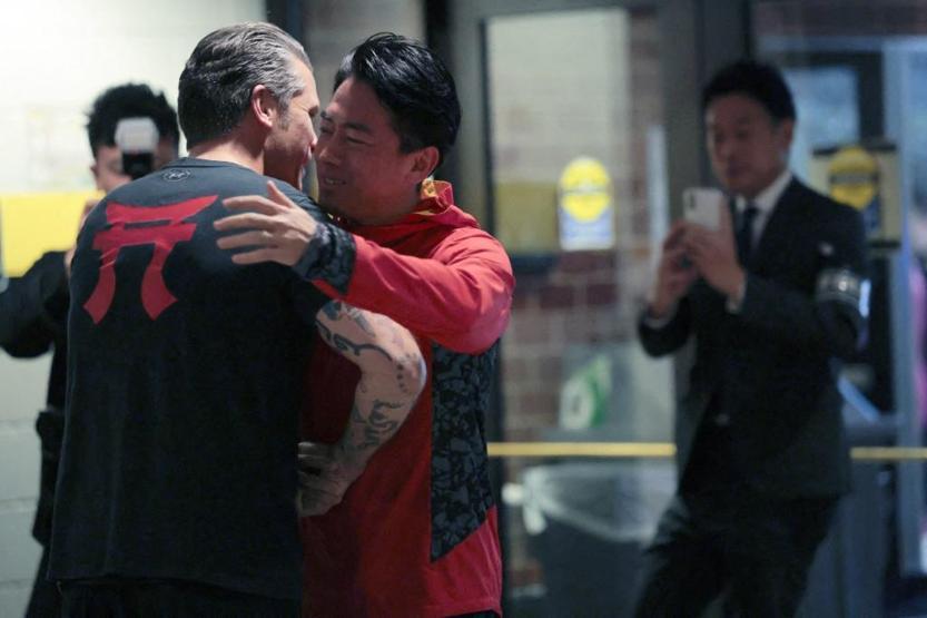 Pentagon öncesi spor, sonrası doktor... Japon bakan antrenman sonrası muayeneden geçti