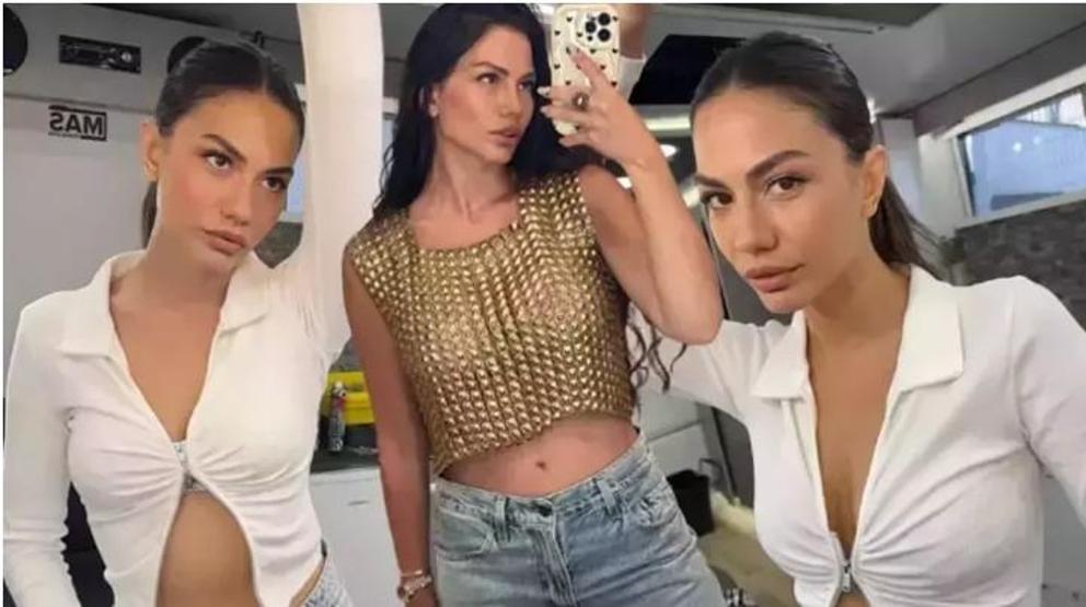 Eşref Rüya’nın Nisan’ı yine gündemde Demet Özdemir siyah şıklığıyla büyüledi