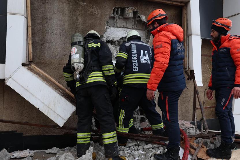 Erzurumda iş yerinde patlama: 2 ölü, 6 yaralı